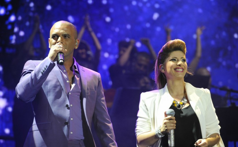 Eyal Golan & Sarit Hadad & Nikos Vertis 24.6.2014