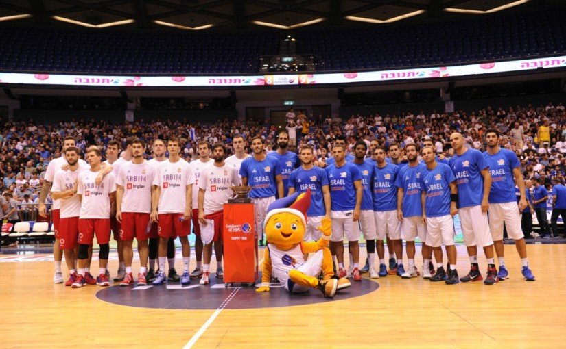 Israel’s national team VS. Serbia 22.08.2015
